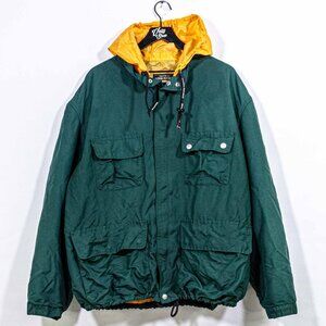Banana Republic Safari Nylon Jacket Adventure Expedition XL VTG 90s Liner Green